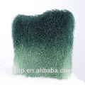 Wholesale 45x45cm Natural and Dyed Color Tibet Lamb Cushion